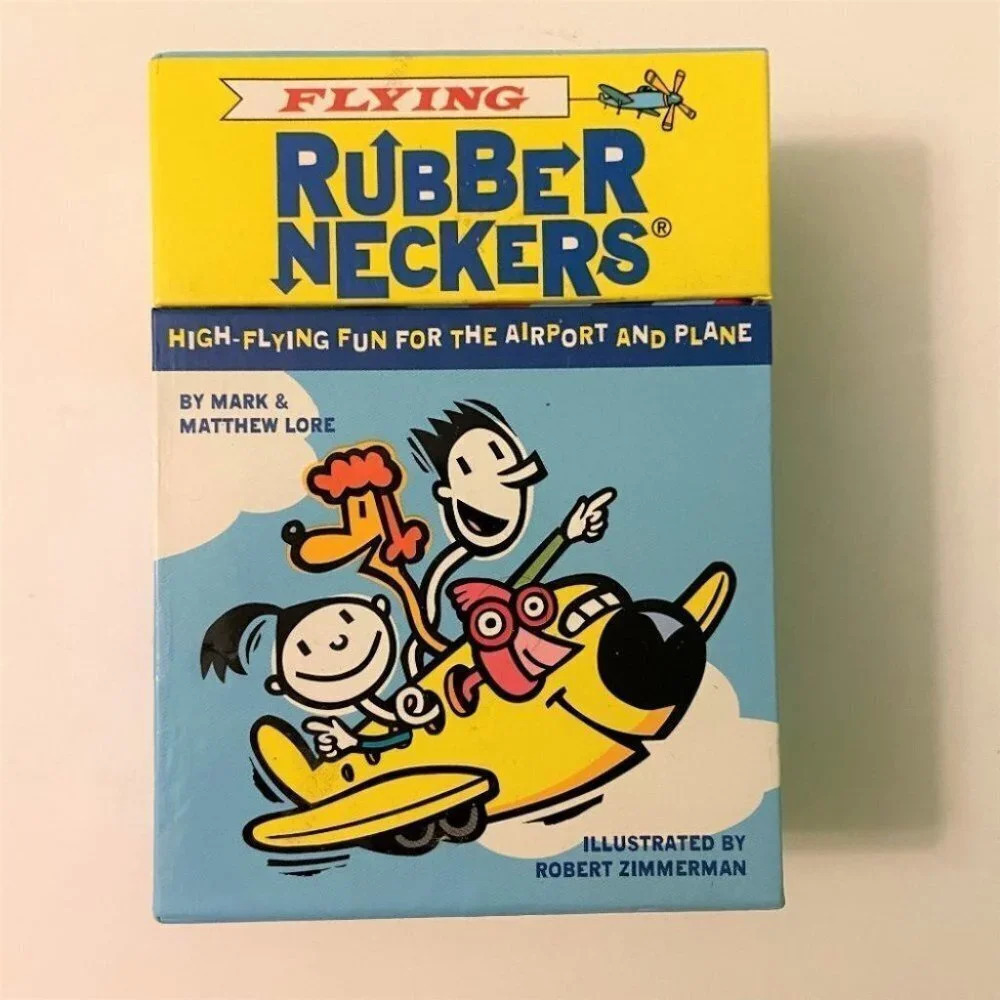 2007 Flying Rubber Neckers Travel Card Game Airport and Plane Game  Complete